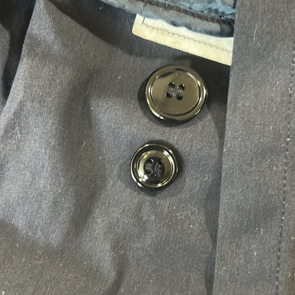 🇺🇸USAF US AIR FORCE BLUE ALL WEATHER TRENCH OVER COAT 44L P9768 with liner - Picture 11 of 11